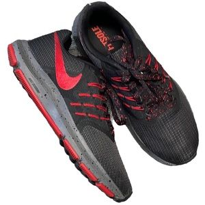 Nike Men’s Run Swift Running Lace-Up Athletic Sneakers CK6691-001 Black Size 7